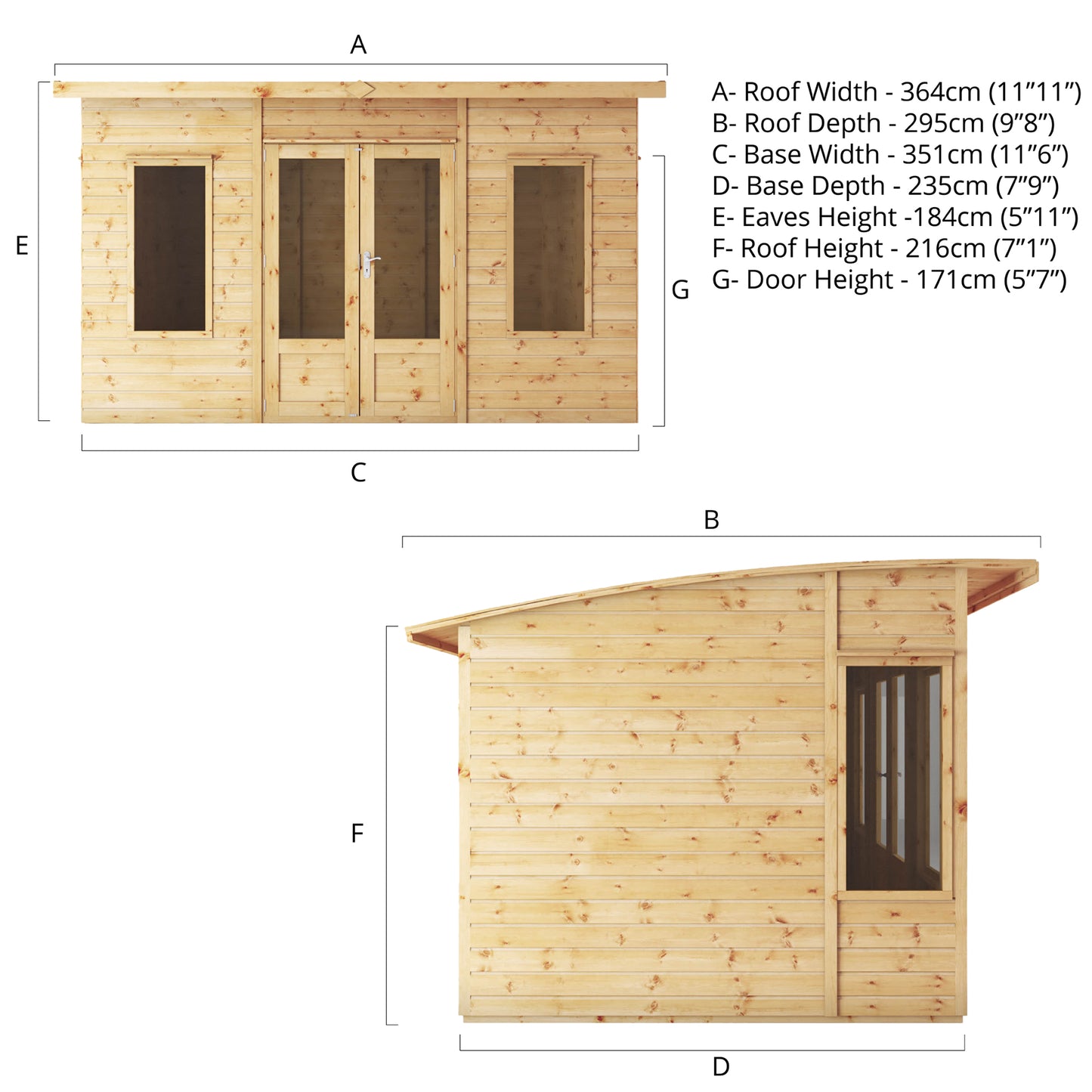 Mercia 12 x 8 Premium Helios Summerhouse