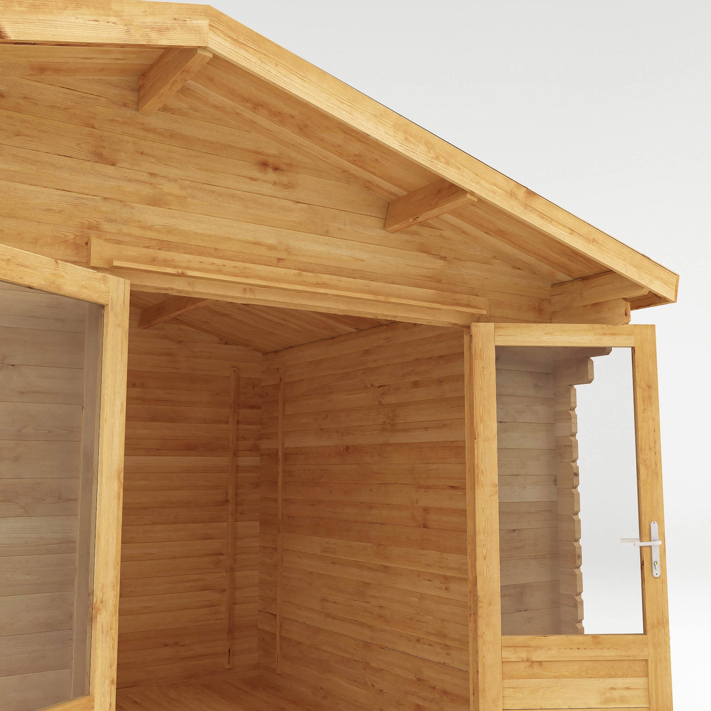 Mercia 4m x 3m Retreat Log Cabin - 28mm Log Cabin