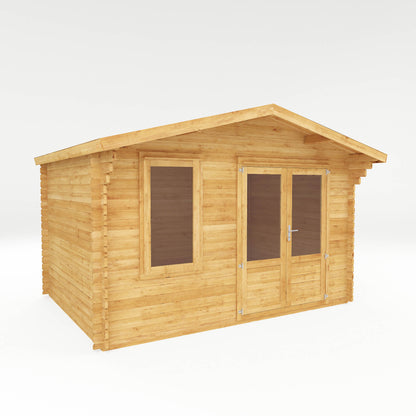 Mercia 4m x 3m Retreat Log Cabin - 28mm Log Cabin