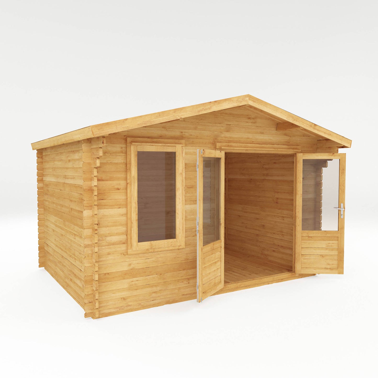 Mercia 4m x 3m Retreat Log Cabin - 28mm Log Cabin