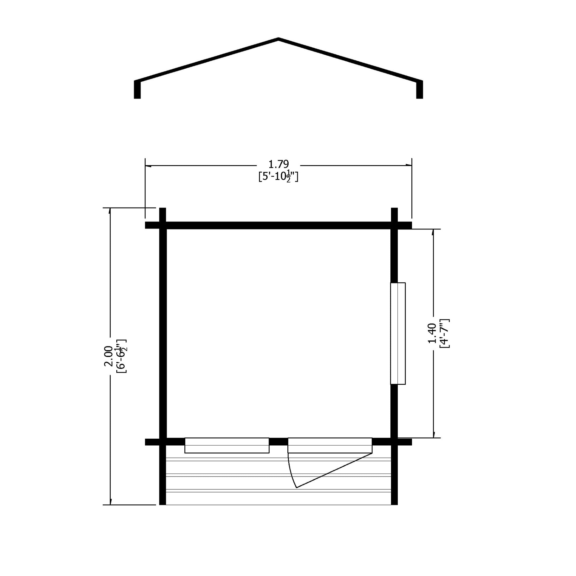 Shire Salcey 6' x 4' Little House