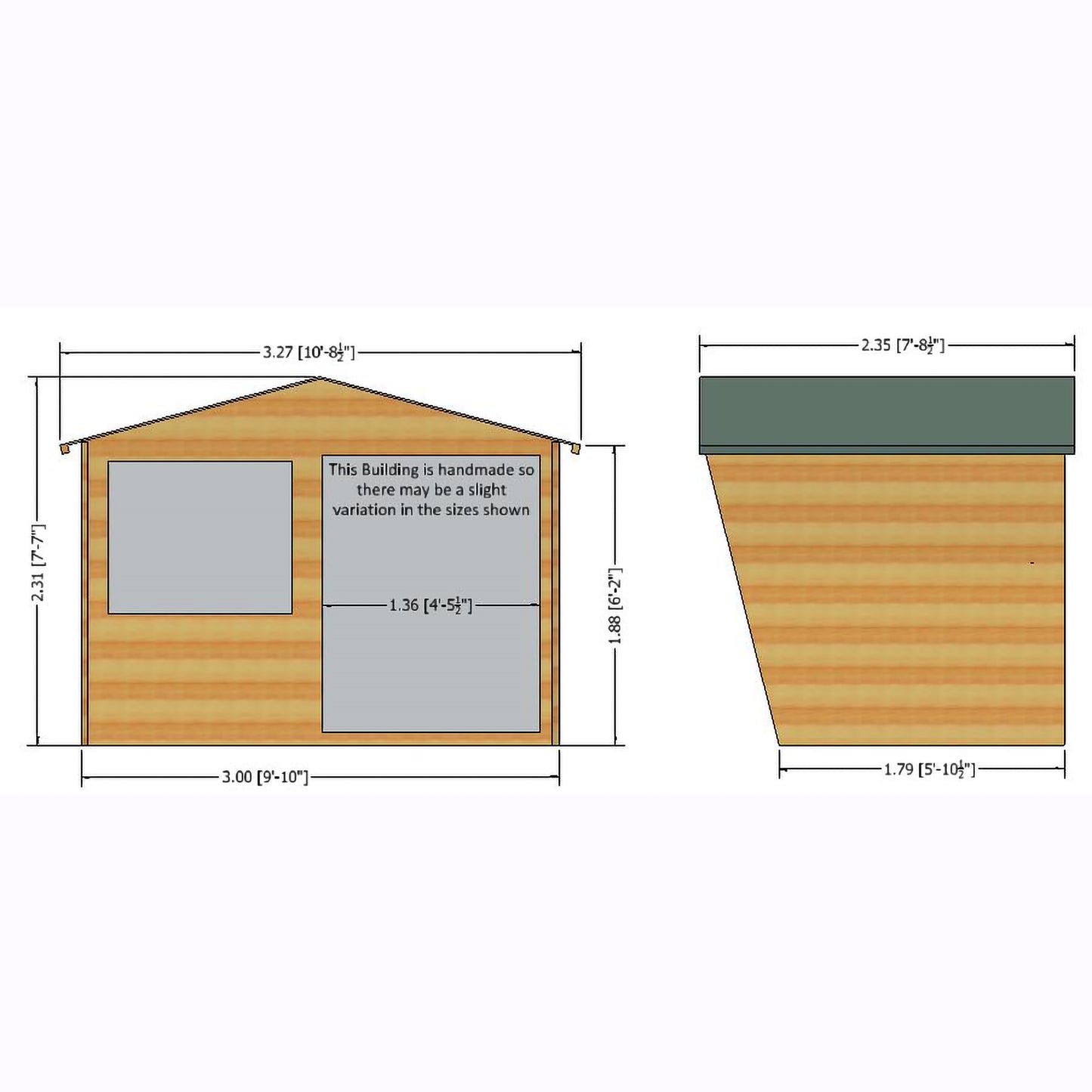 Shire Sandringham 10' x 6' Summer House