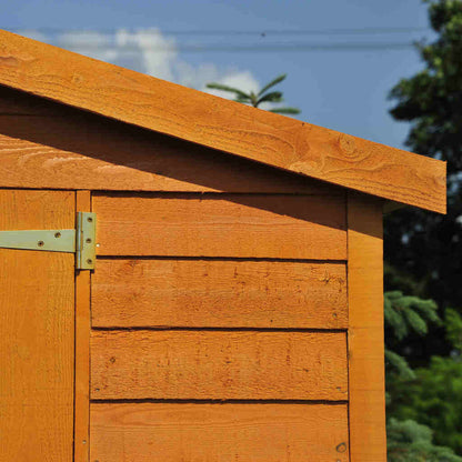 Shire Overlap Double Door 10x6 ft Dip Treated Wooden Garden Shed