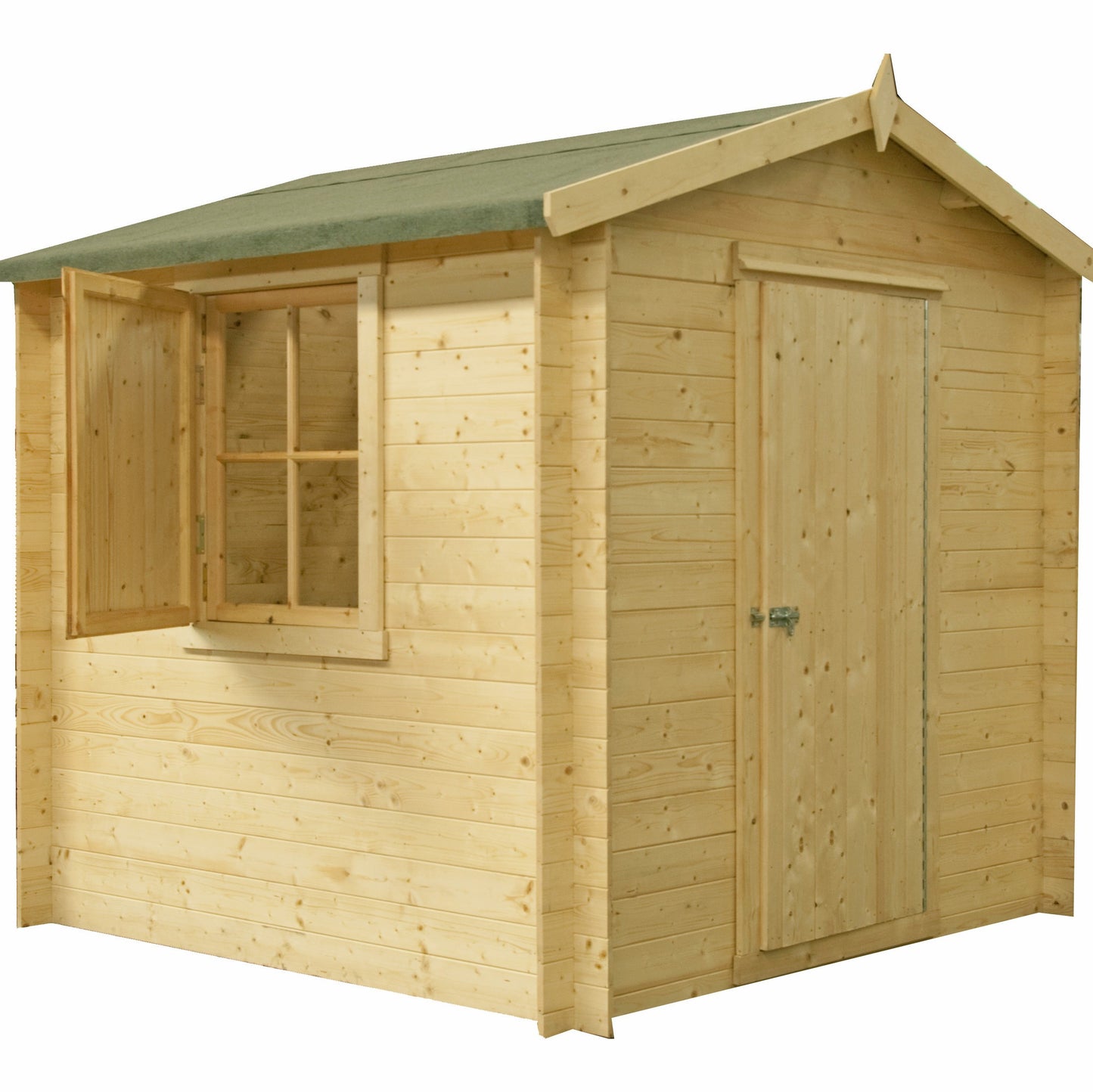 Shire Camelot 7' x 7' ft 19mm Log Cabin