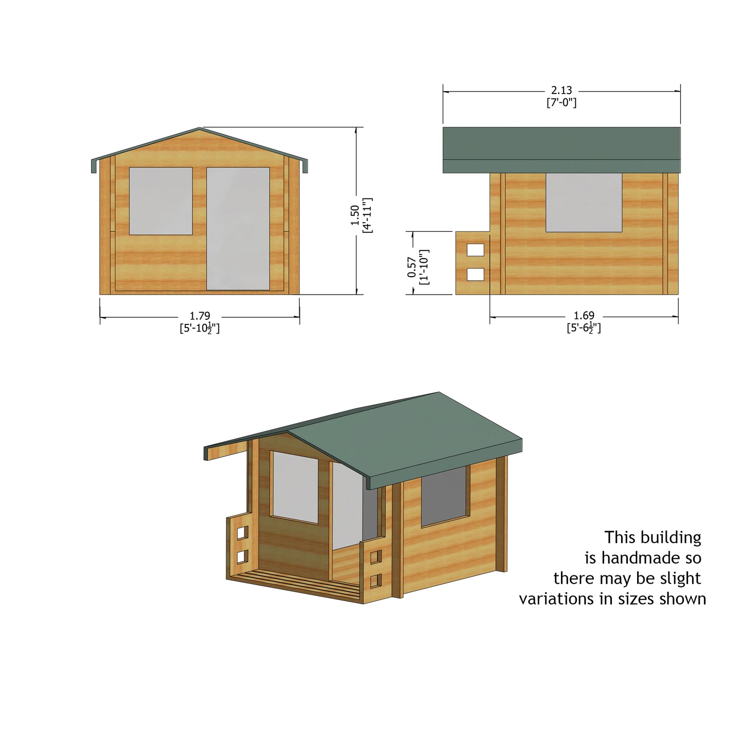 Shire Salcey 6' x 4' Little House