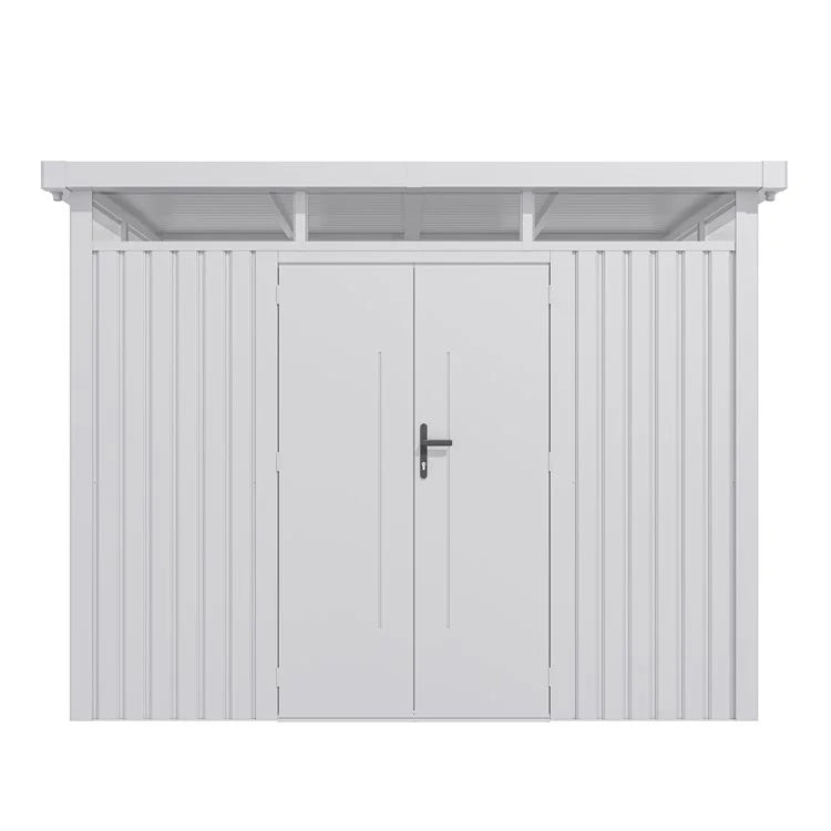 Lotus Titan Pent Metal Shed - 10x8ft